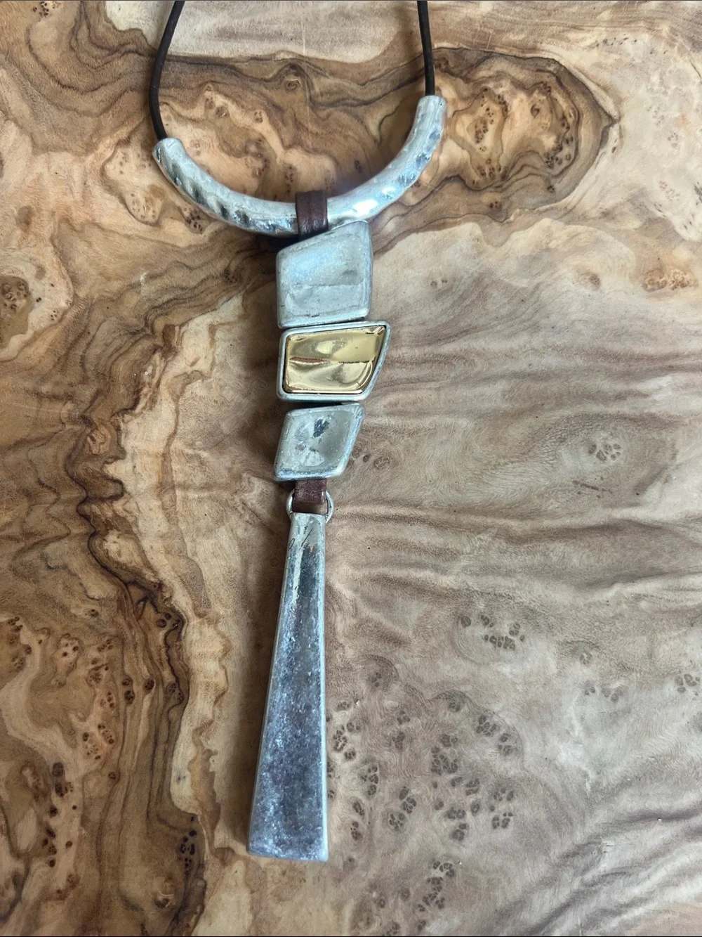 Robert Lee Morris statement pendant